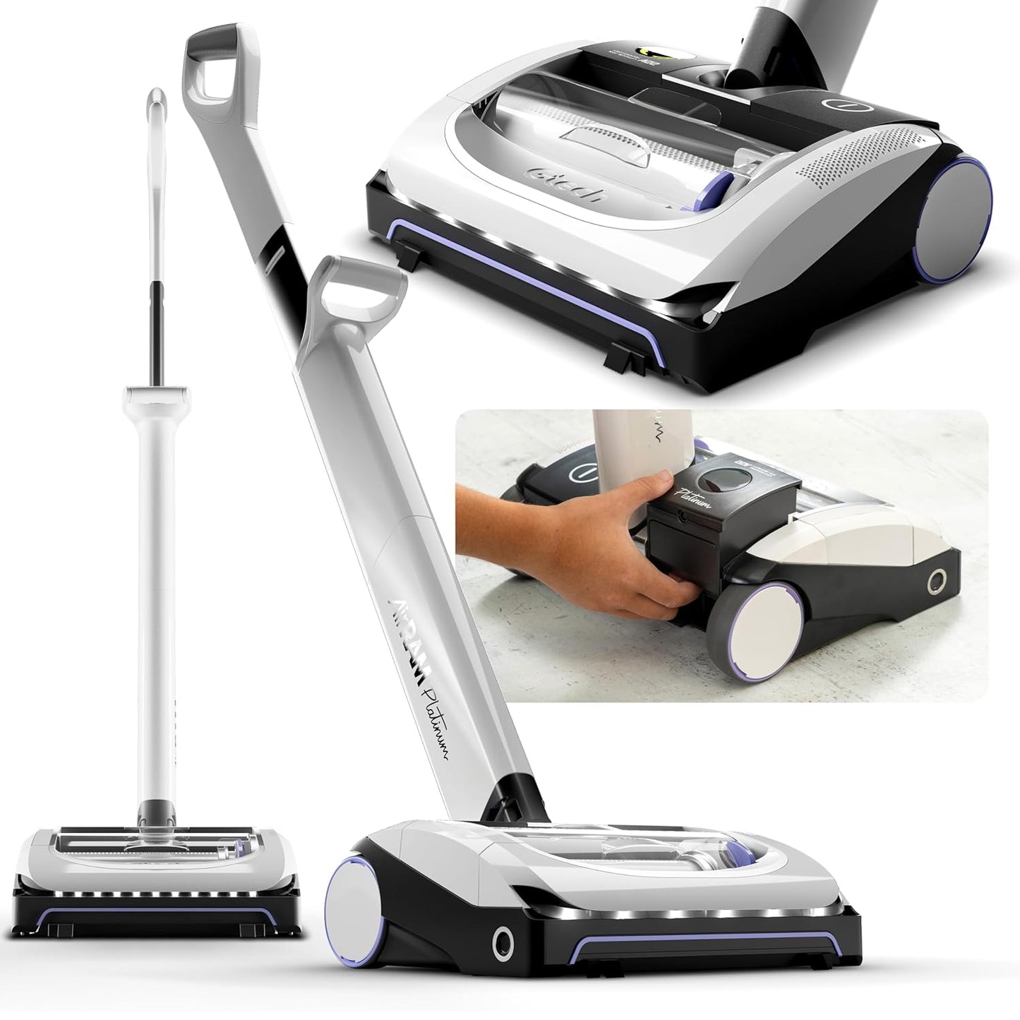 AirRAM Platinum Cordless Anti Hair Wrap Vacuum