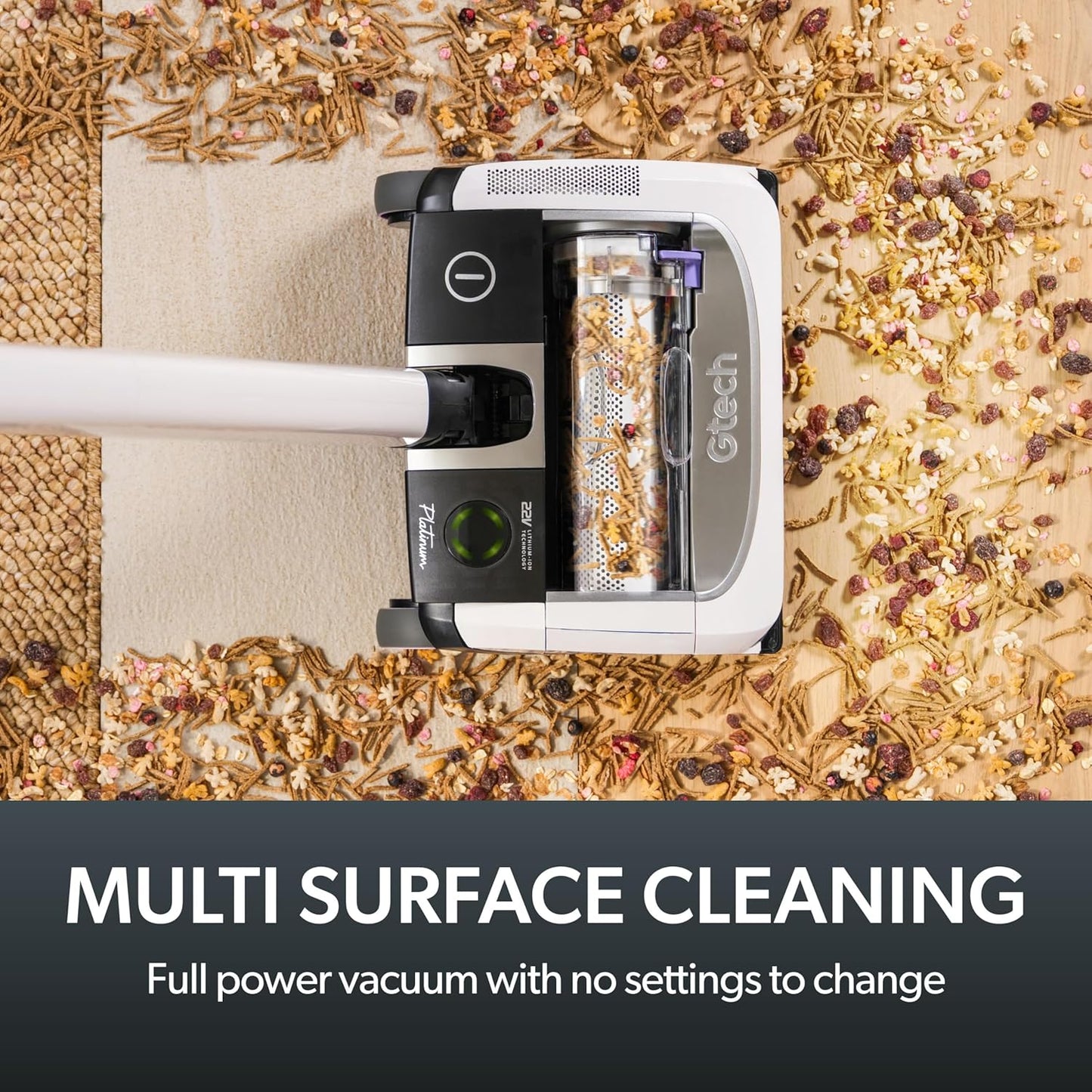 AirRAM Platinum Cordless Anti Hair Wrap Vacuum