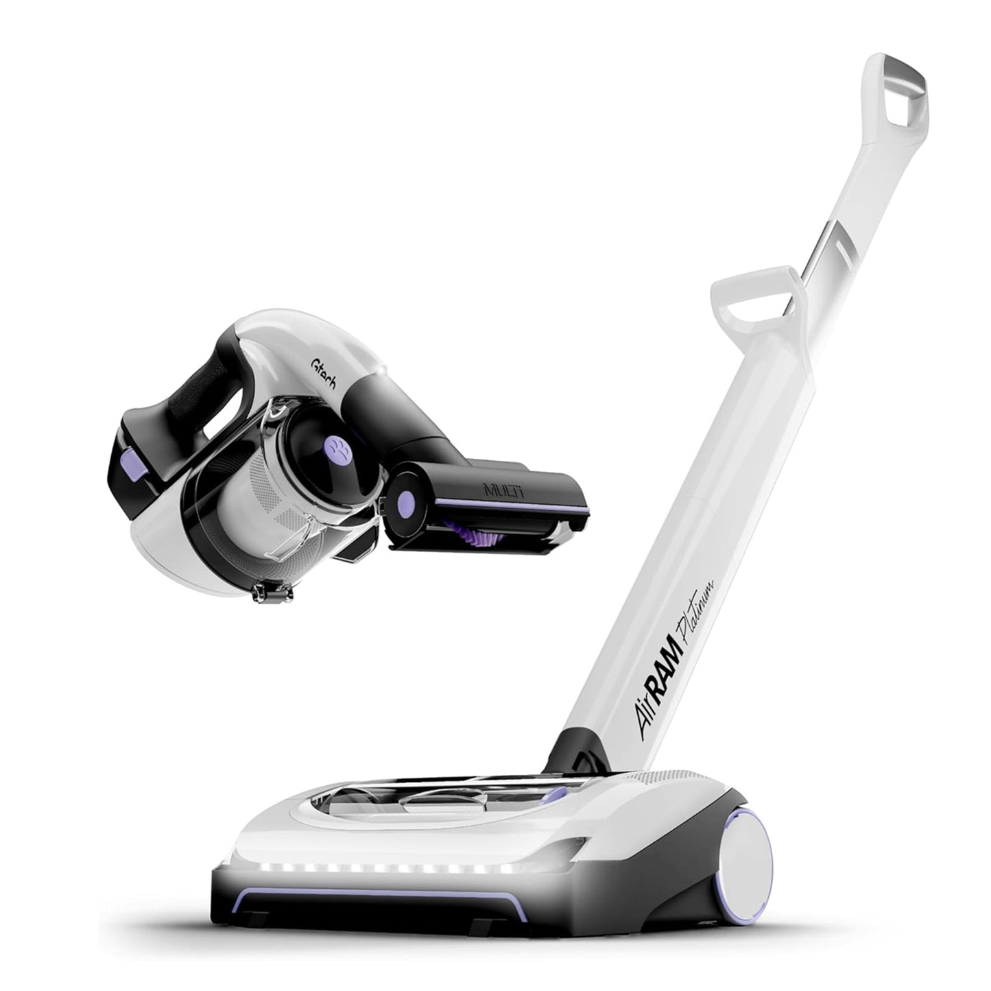System Platinum Anti Hair Wrap Cordless Vacuum Bundle
