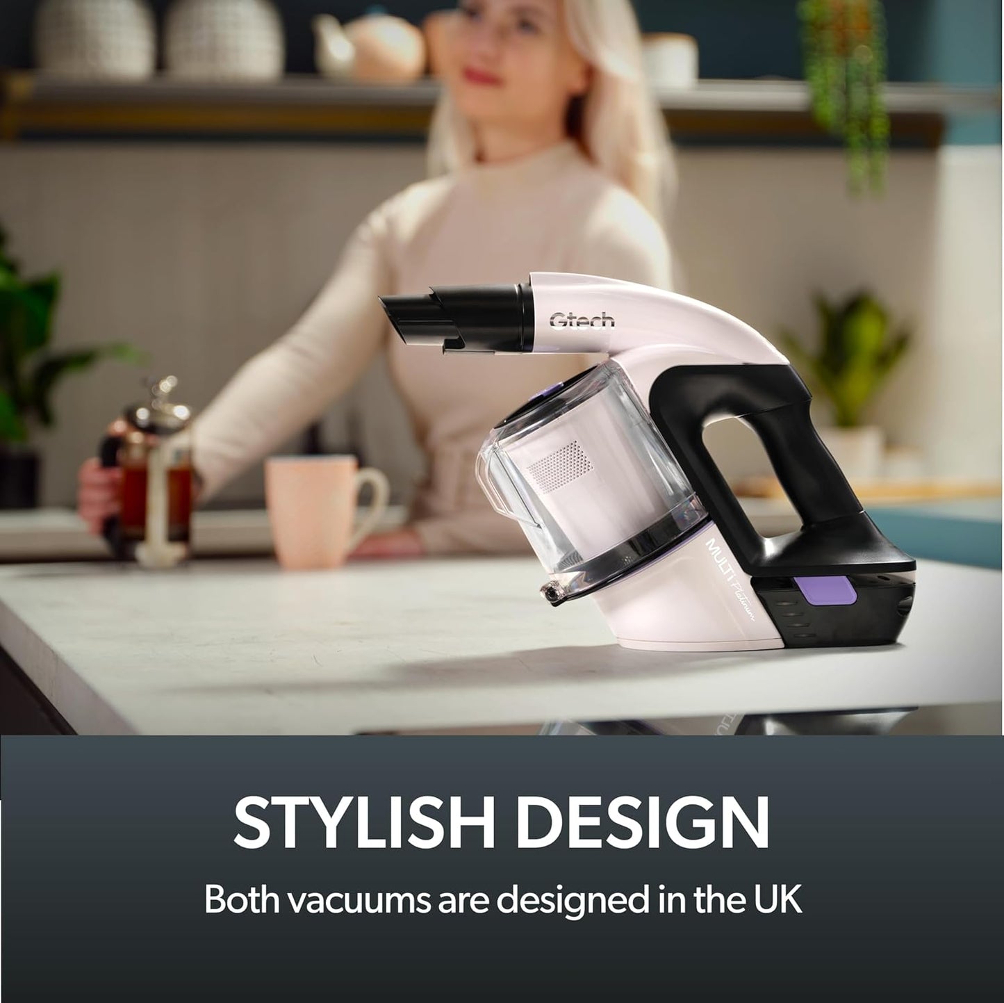 System Platinum Anti Hair Wrap Cordless Vacuum Bundle