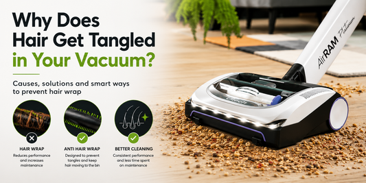 Why Does Hair Get Tangled in Your Vacuum?