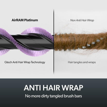AirRAM Platinum Cordless Anti Hair Wrap Vacuum