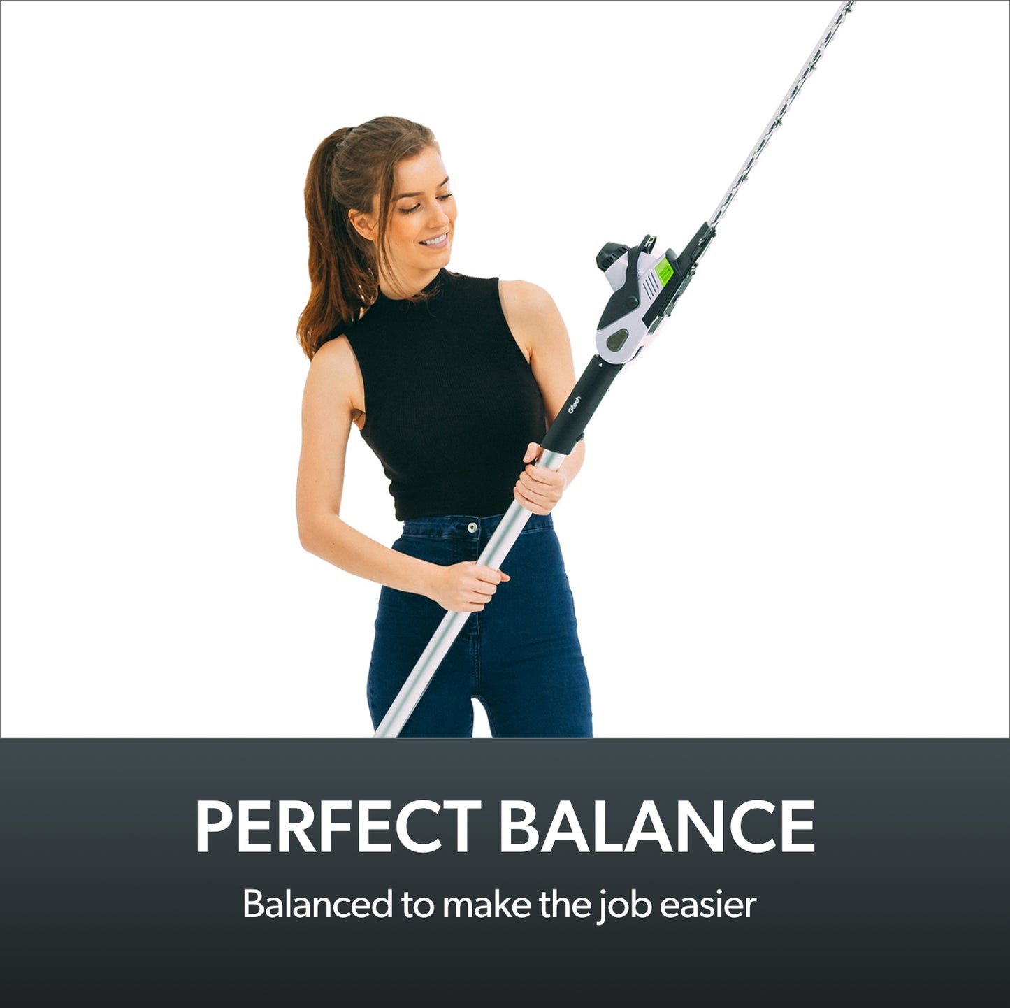 HT50 Long Reach Pole Hedge Trimmer