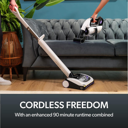 System Platinum Anti Hair Wrap Cordless Vacuum Bundle